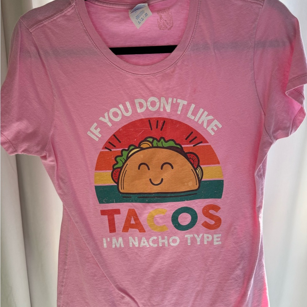 Pink Taco Graphic T-Shirt